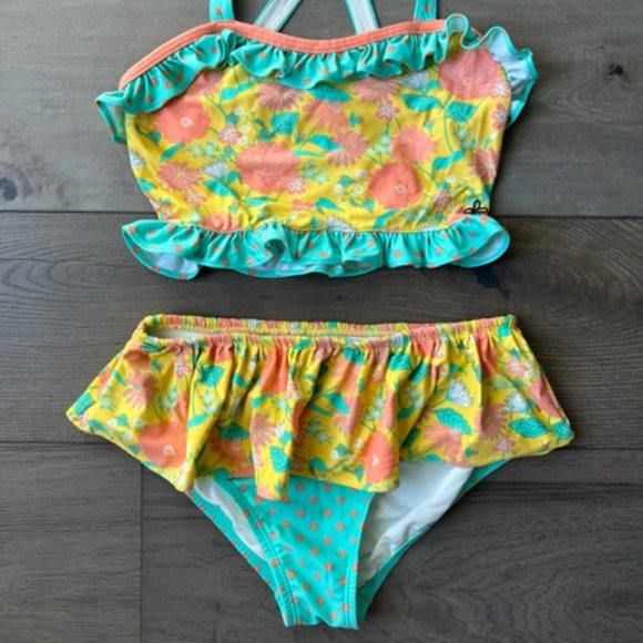 MATILDA JANE GIRLS 2 PIECE SWIMSUIT SWIMWEAR SET - Picture 3 of 4